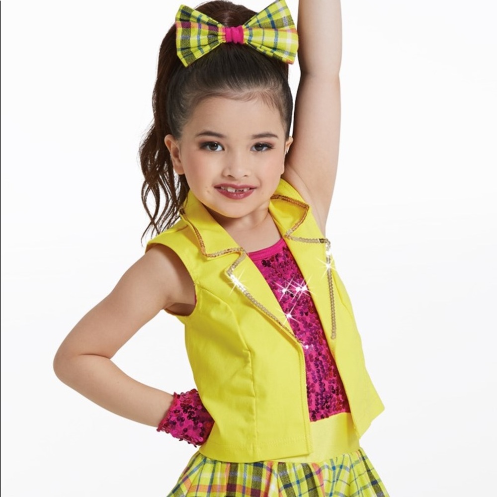 NWT 2 Pc Dress & Vest Dance Costume